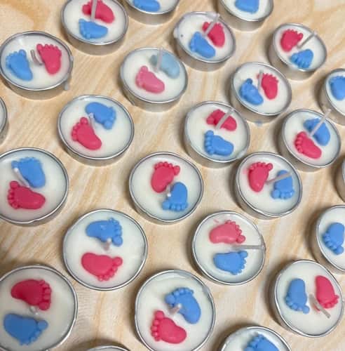 Baby Shower Tea Lights