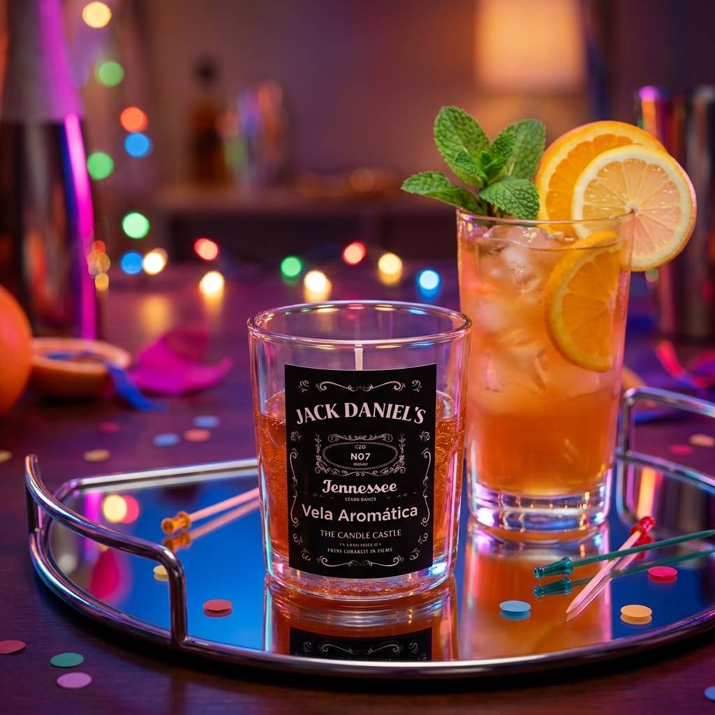 Cocktail inspired candles