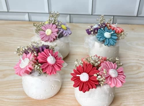 3 Flower Vase Bouquet