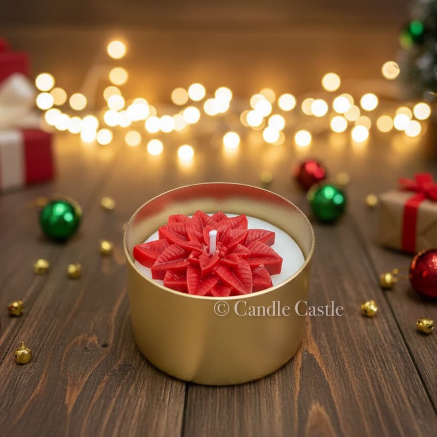 Golden Magic Christmas Jar Candle - Image 3