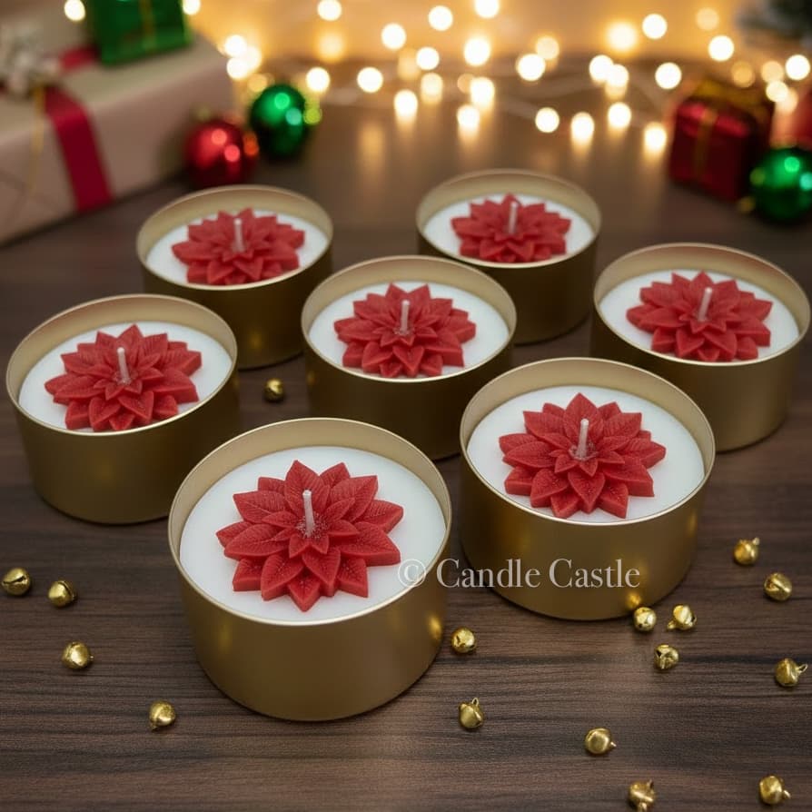 Golden Magic Christmas Jar Candle