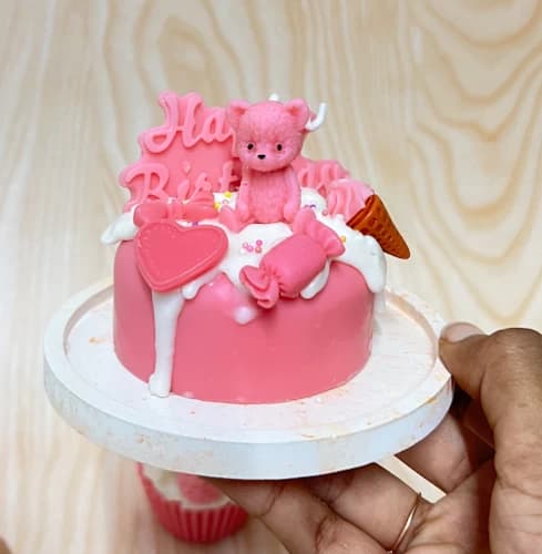 Happy Birthday Cake Candle