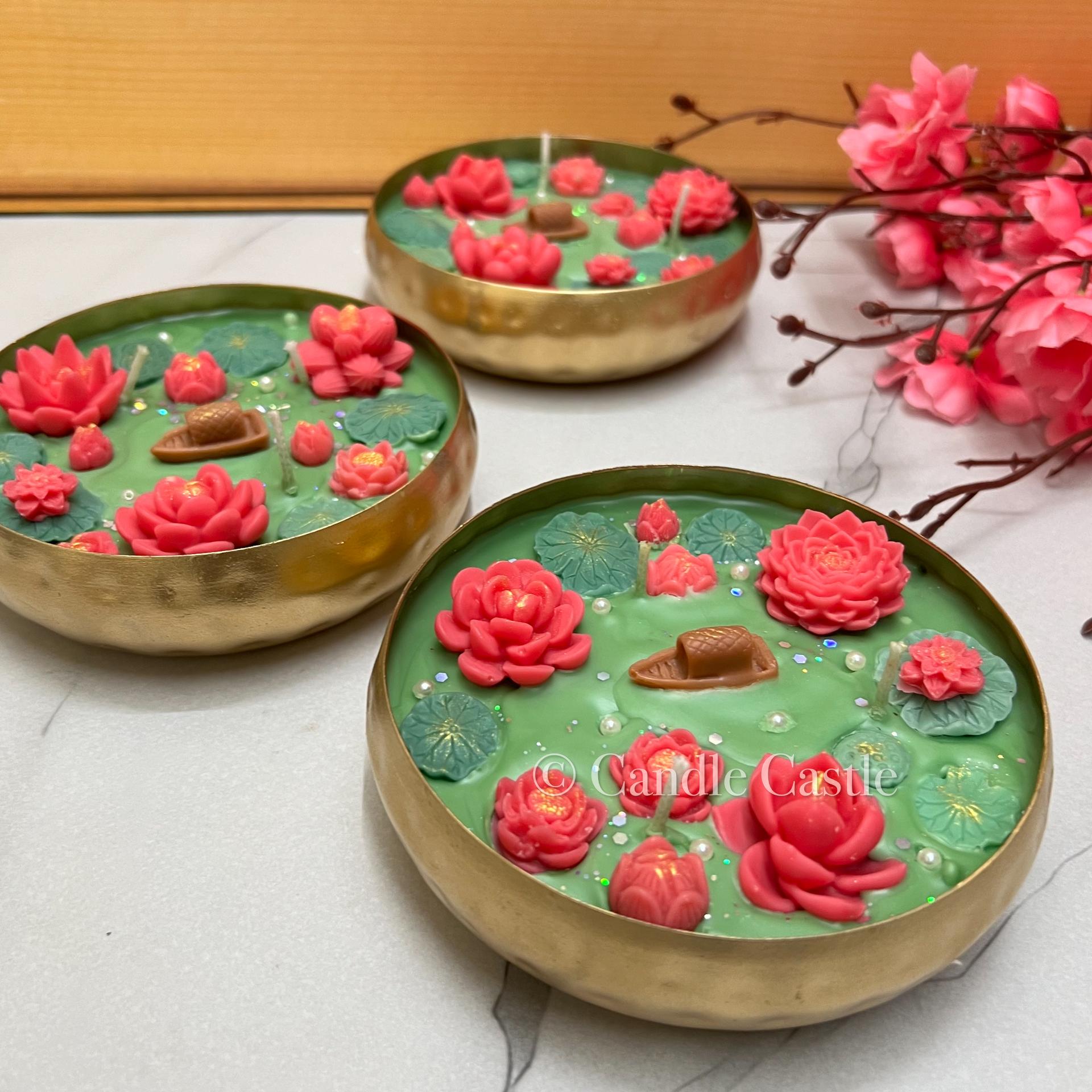 Luxury Lotus Pond Urli - Image 2