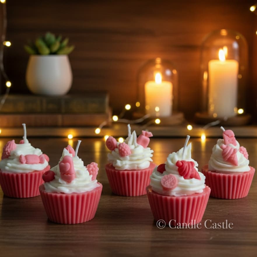 Cup Cake Candle - Image 3