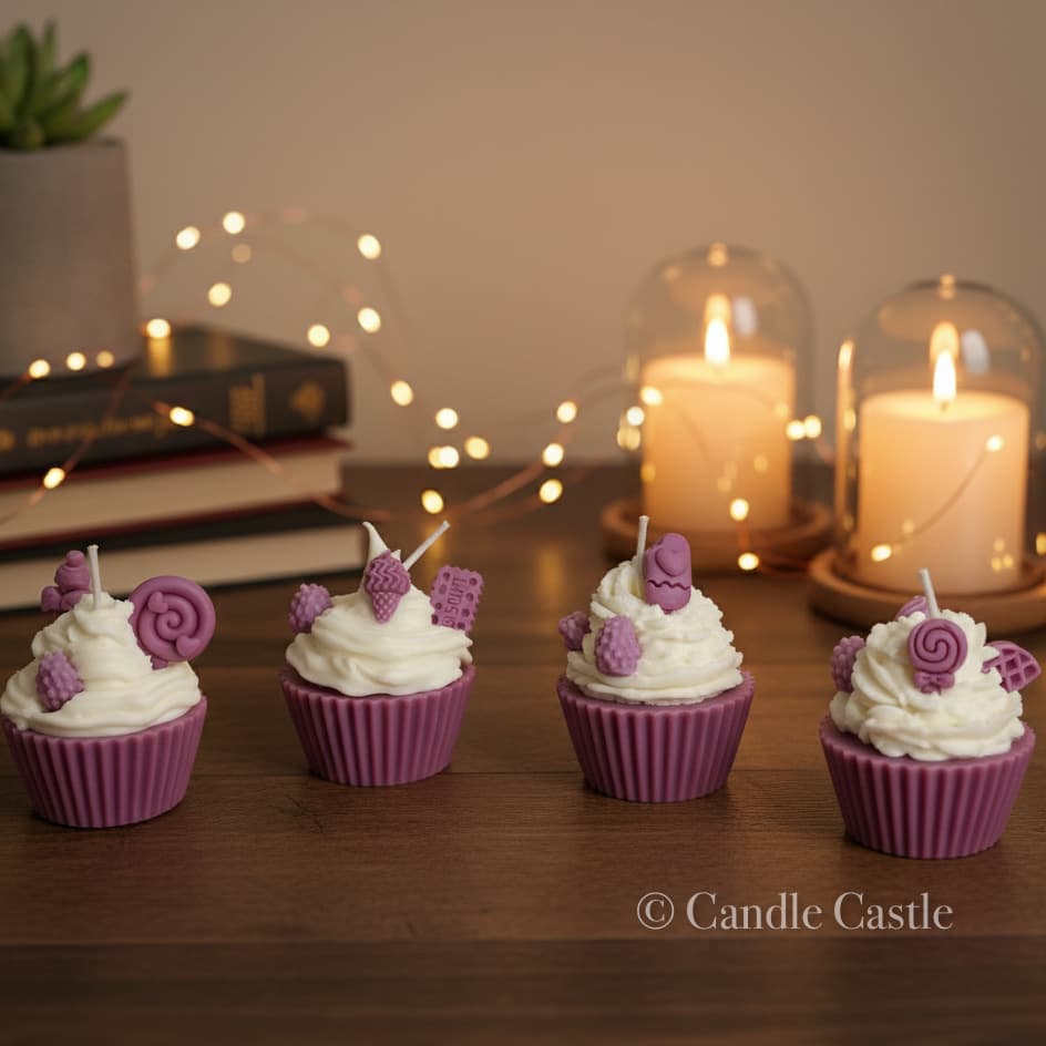Cup Cake Candle - Image 2