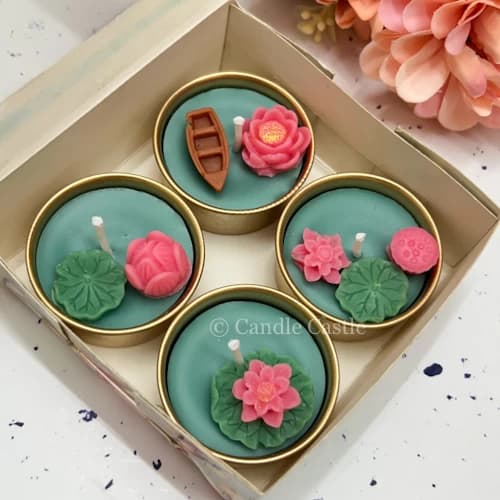 Lotus Pond Luxury Tea Lights