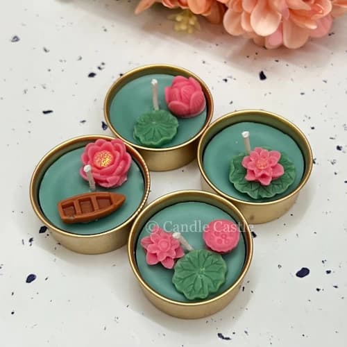 Lotus Pond Luxury Tea Lights - Image 3