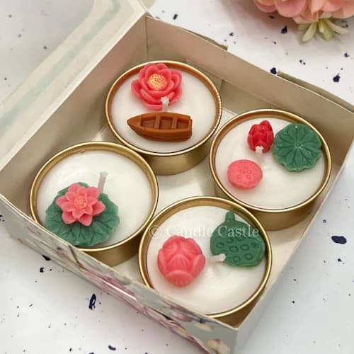 Lotus Pond Luxury Tea Lights