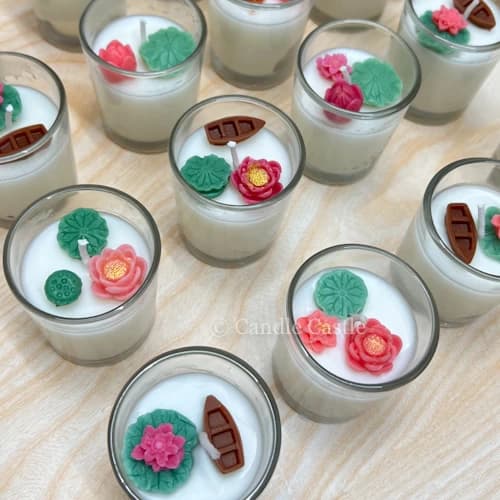 Lotus Pond Shot Jar Candle - Image 3