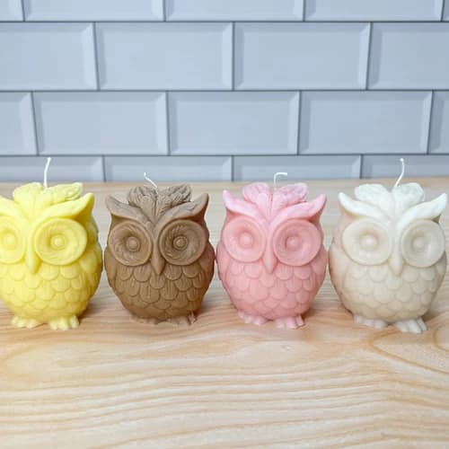 Mighty Owl Candle