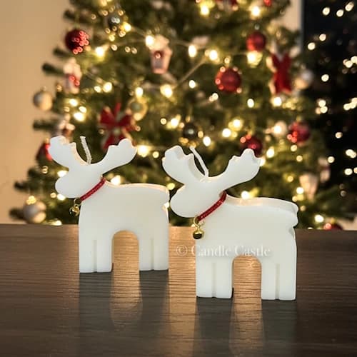 Reindeer Candle