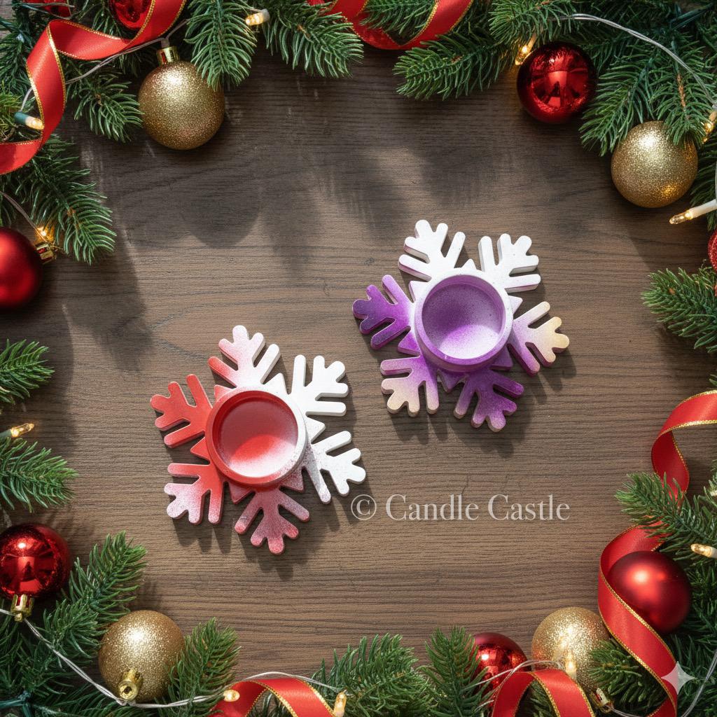 Snowflake Candle Holder - Image 2