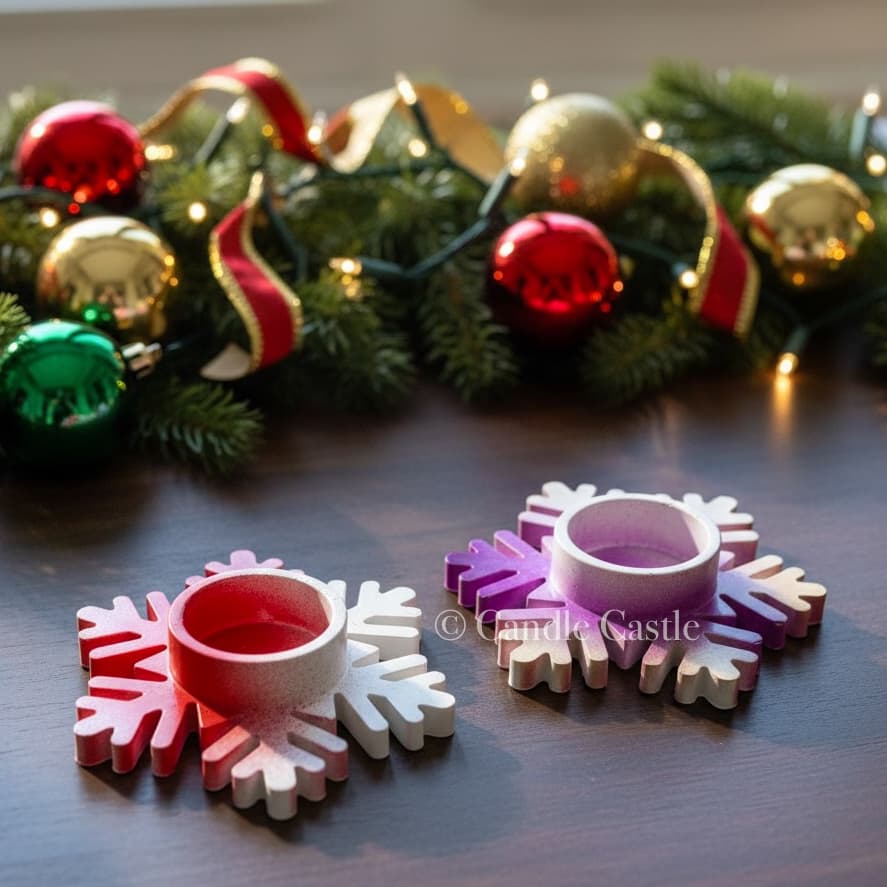 Snowflake Candle Holder - Image 3