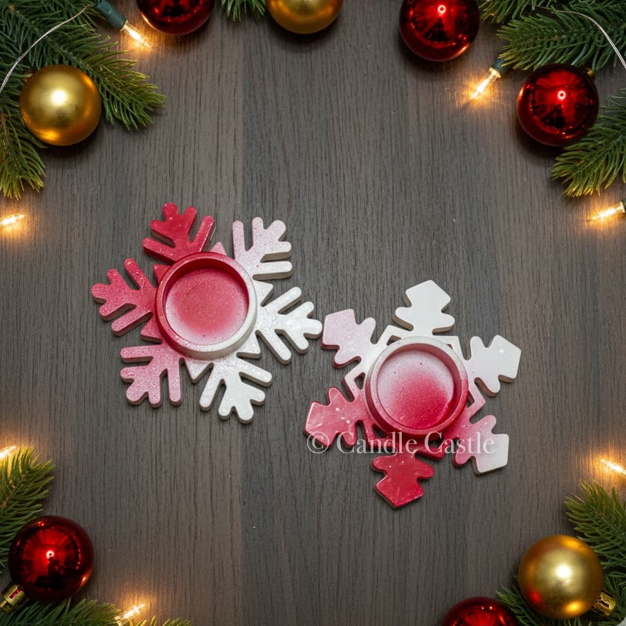 Snowflake Candle Holder