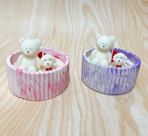 Teddy Puppy Jar Candle